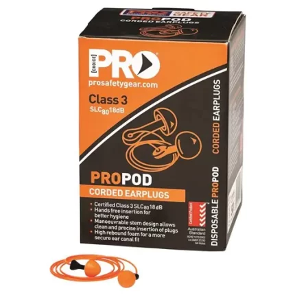 PRO CHOICE EPODC PROPOD CORDED EAR PLUGS sold by Ideal Workwear at www.Idealworkwear.com.au