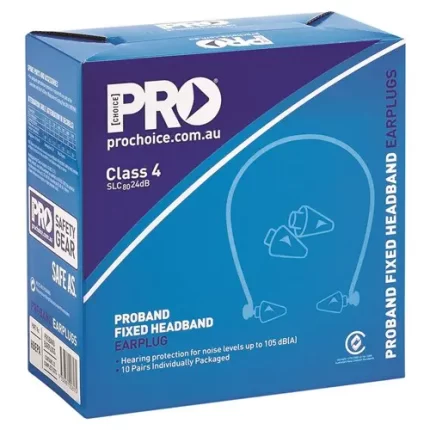 Pro Choice HBEPA PROBAND® FIXED Headband Earplugs Class 4 -24db sold by Ideal Workwear at www.Idealworkwear.com.au