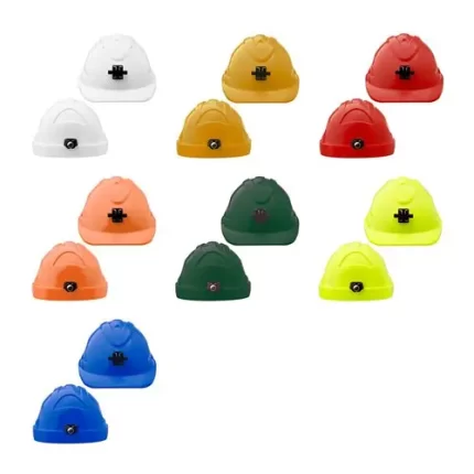 PRO CHOICE HH9LB V9 HARD HAT UNVENTED + LAMP BRACKET PUSHLOCK HARNESS sold by Ideal Workwear at www.Idealworkwear.com.au