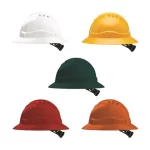 Pro Choice HHV6FB V6 Hard Hat Vented Full Brim Ratchet Harness sold by Ideal Workwear at www.Idealworkwear.com.au