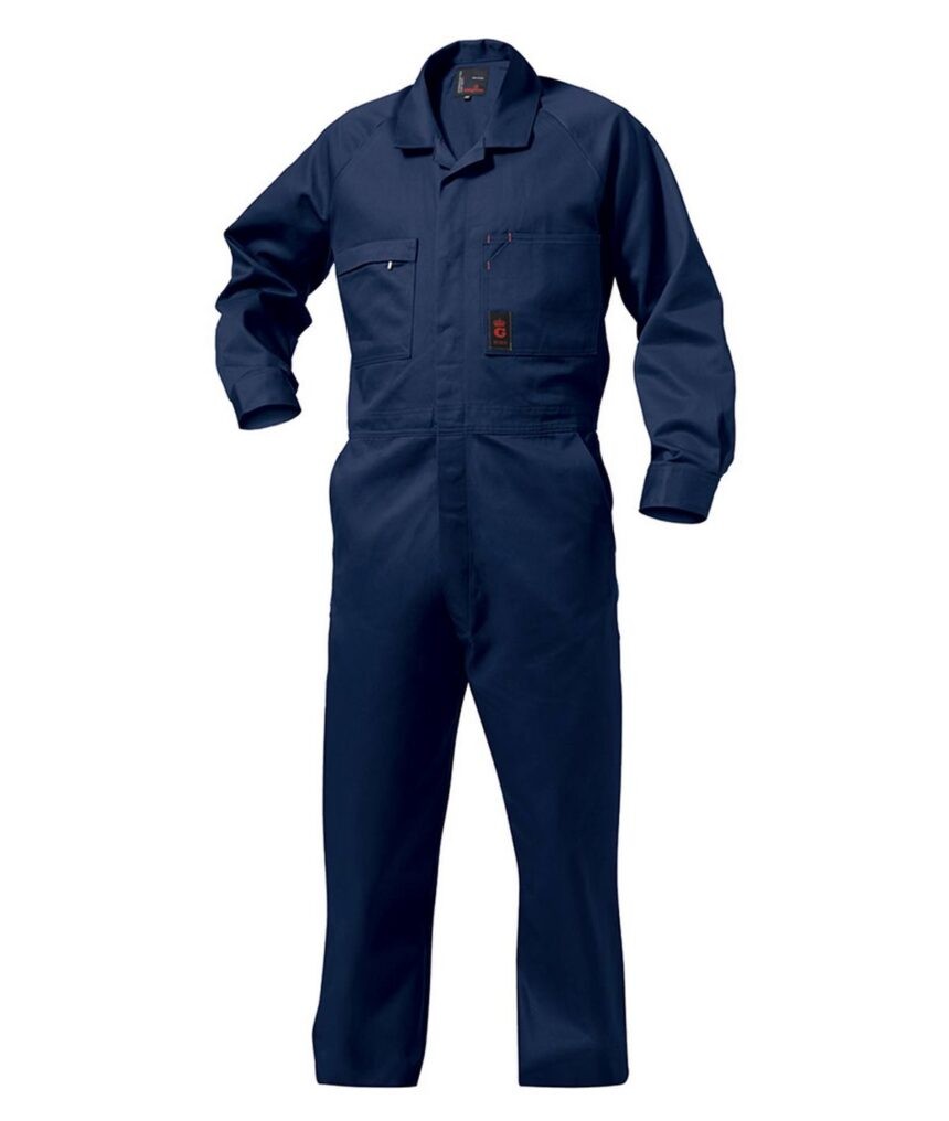 KingGee Mens Combination Drill Overall - K01010 - KingGee sold by Ideal Workwear www.kingworkwear.com.au