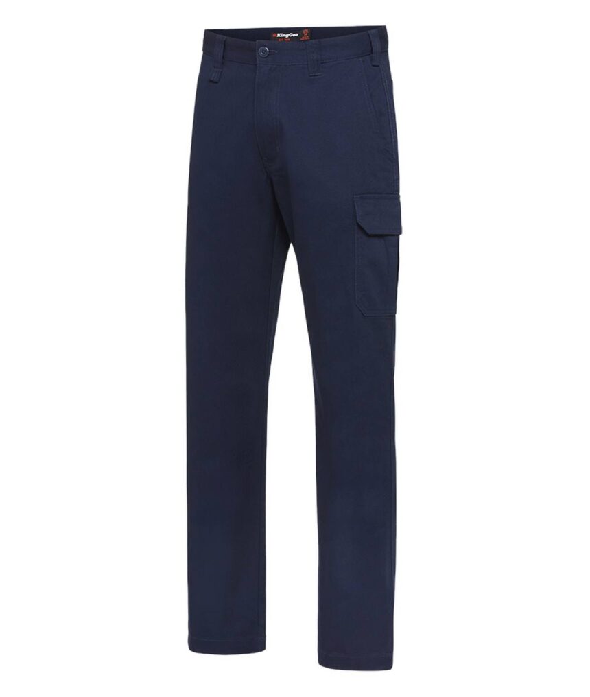KingGee Mens Basic Stretch Cargo Pant - K03030 - KingGee sold by Ideal Workwear www.kingworkwear.com.au