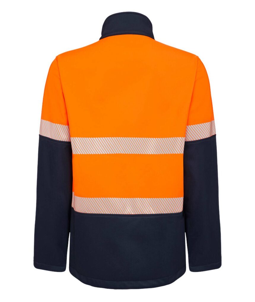 KingGee Mens Hi Vis Softshell Jacket - K05002 - KingGee sold by Ideal Workwear www.kingworkwear.com.au