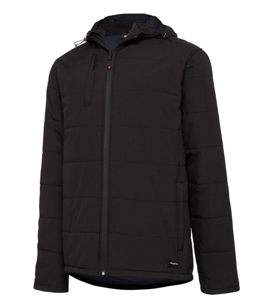KingGee Puffer Jacket - K05010 - KingGee sold by Ideal Workwear www.kingworkwear.com.au