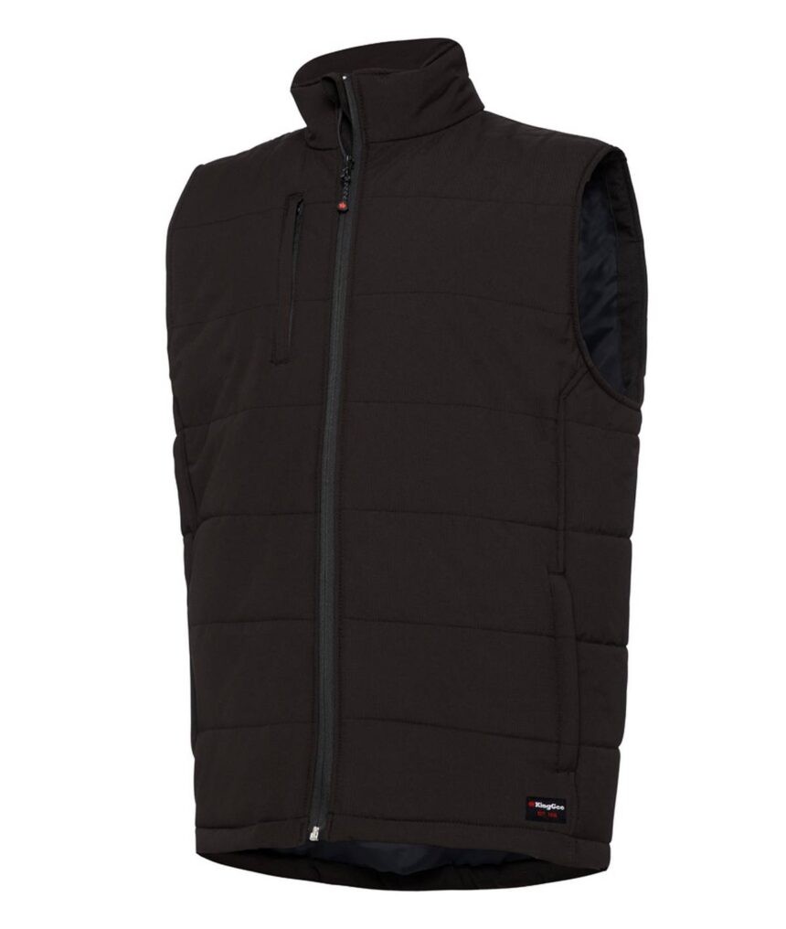 KingGee Puffer Vest - K05015 - KingGee sold by Ideal Workwear www.kingworkwear.com.au