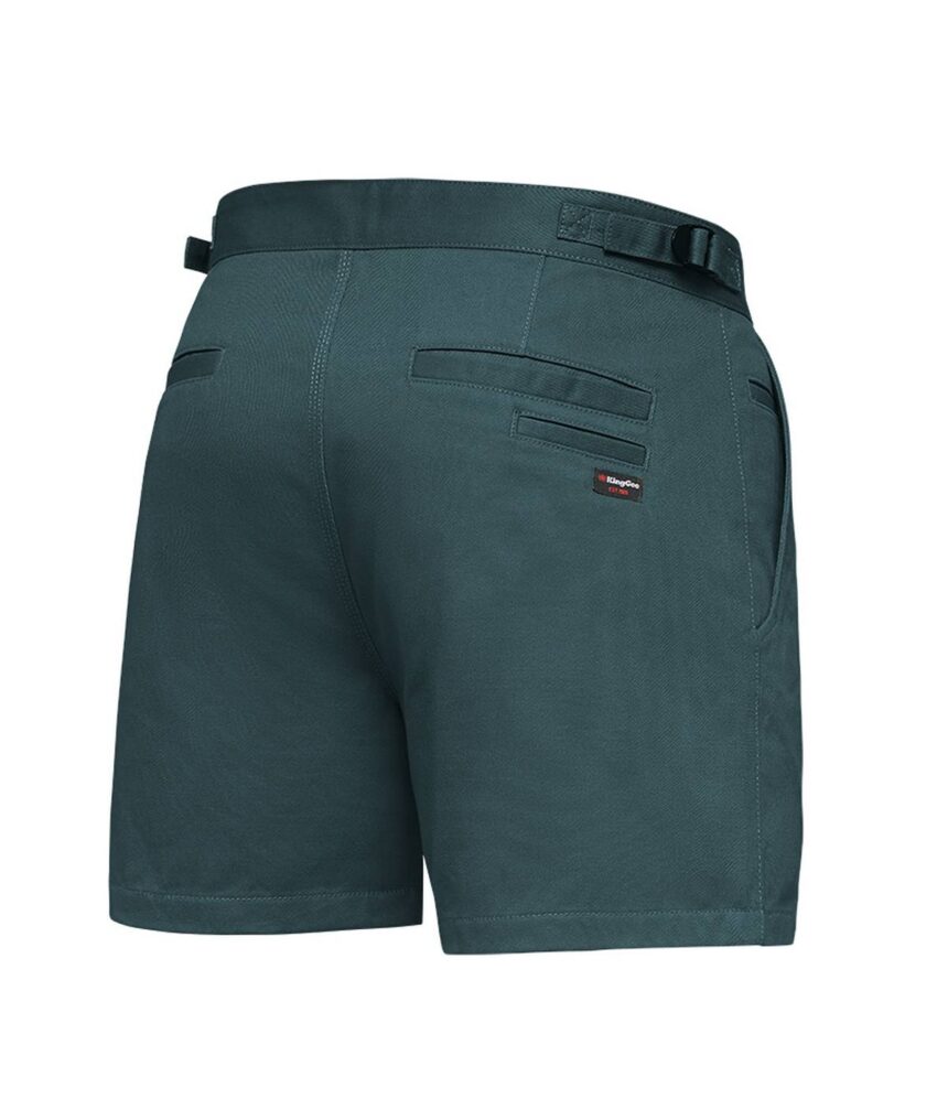 KingGee Mens Drill Utility Shorts - K07010 - KingGee sold by Ideal Workwear www.kingworkwear.com.au