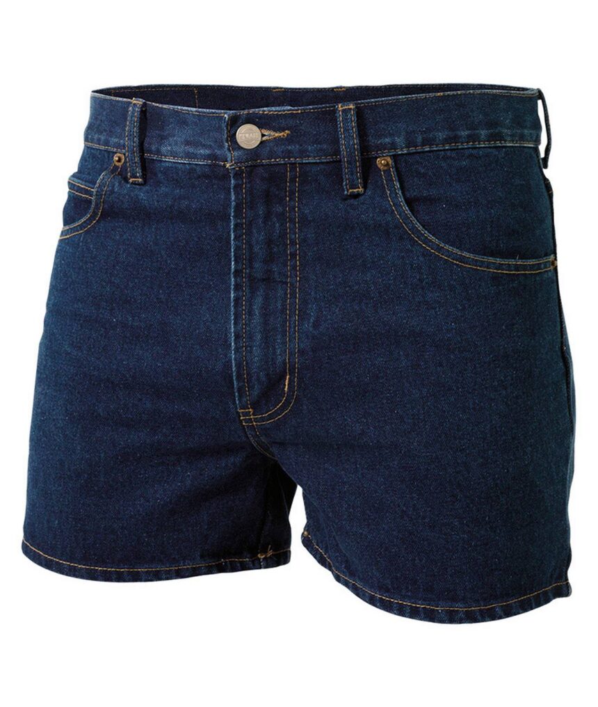 KingGee Mens Stretch Denim Work Short - K07020 - KingGee sold by Ideal Workwear www.kingworkwear.com.au