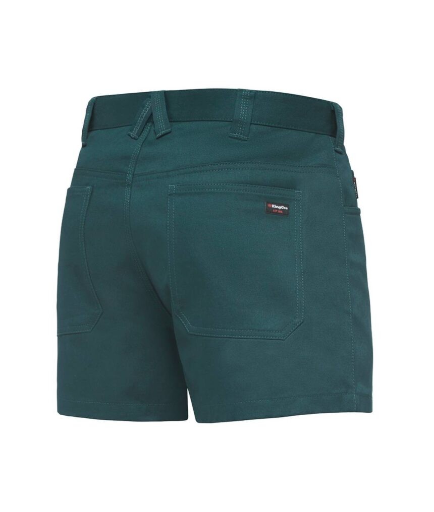 KingGee Mens Jean Top Drill Shorts - K07810 - KingGee sold by Ideal Workwear www.kingworkwear.com.au