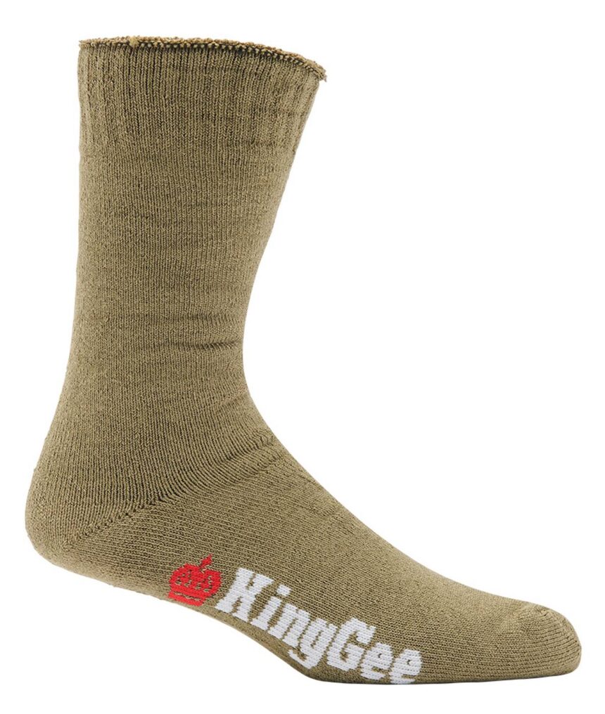KingGee Mens Bamboo Work Sock 3 pack - K09271 - KingGee sold by Ideal Workwear www.kingworkwear.com.au