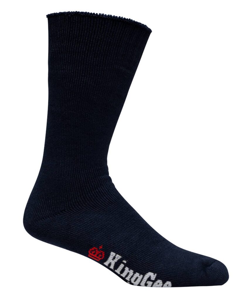 KingGee Mens Bamboo Work Sock 3 pack - K09271 - KingGee sold by Ideal Workwear www.kingworkwear.com.au