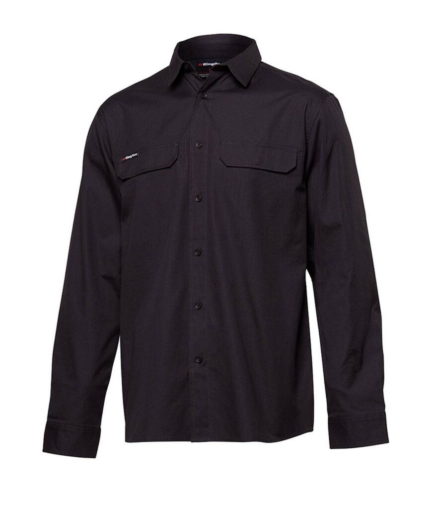 KingGee Mens Workcool Pro Shirt Long Sleeve - K14021 - KingGee sold by Ideal Workwear www.kingworkwear.com.au