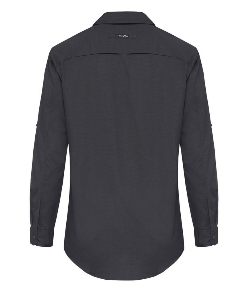 KingGee Mens Workcool 2 Shirt Long Sleeve - K14820 - KingGee sold by Ideal Workwear www.kingworkwear.com.au