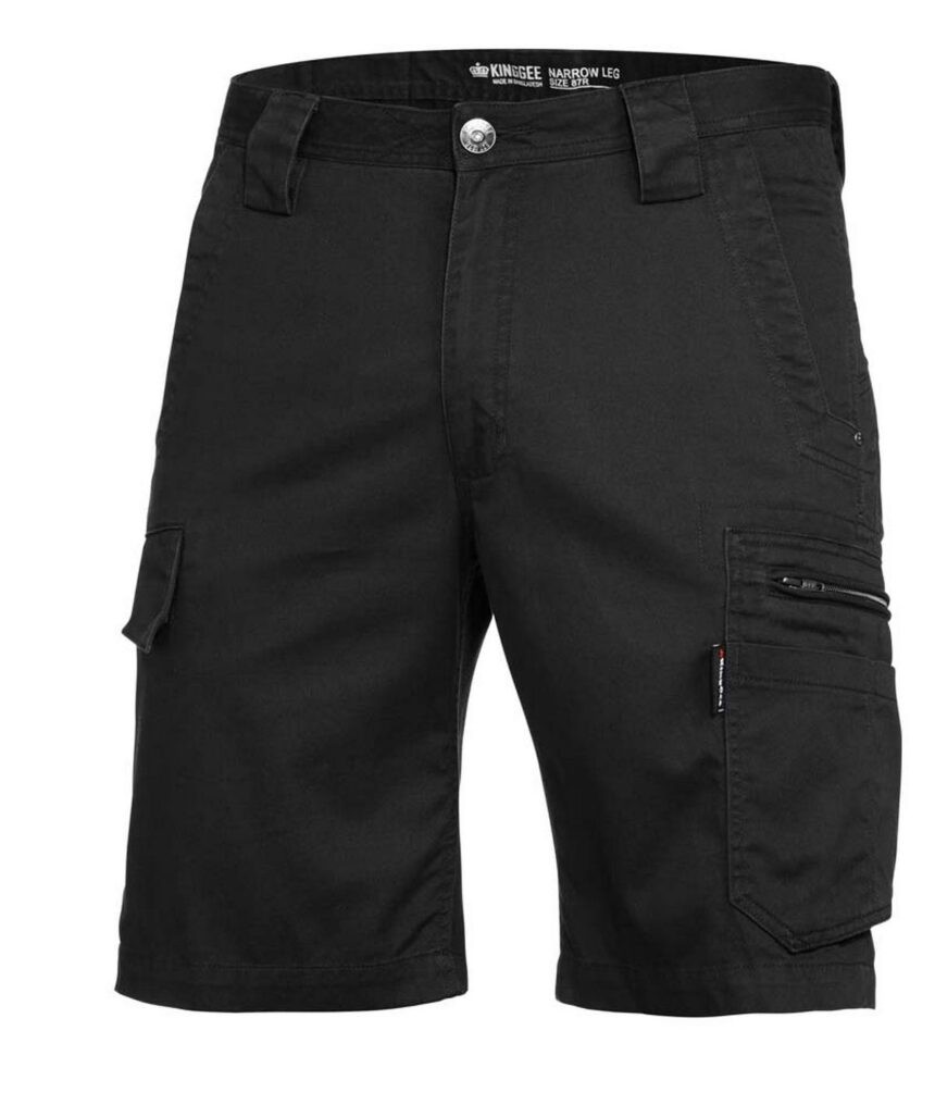 KingGee Mens Tradie Summer Short - K17340 - KingGee sold by Ideal Workwear www.kingworkwear.com.au