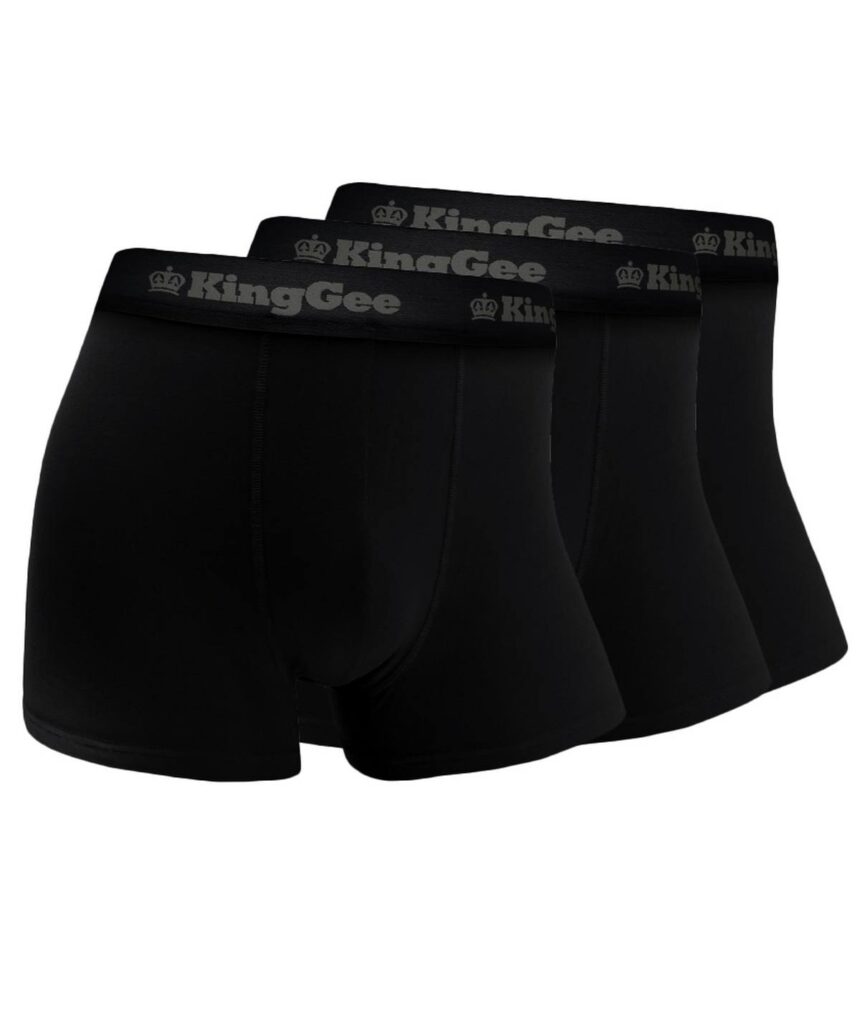 KingGee Bamboo Work Trunk - 3 Pack - K19005 - KingGee sold by Ideal Workwear www.kingworkwear.com.au