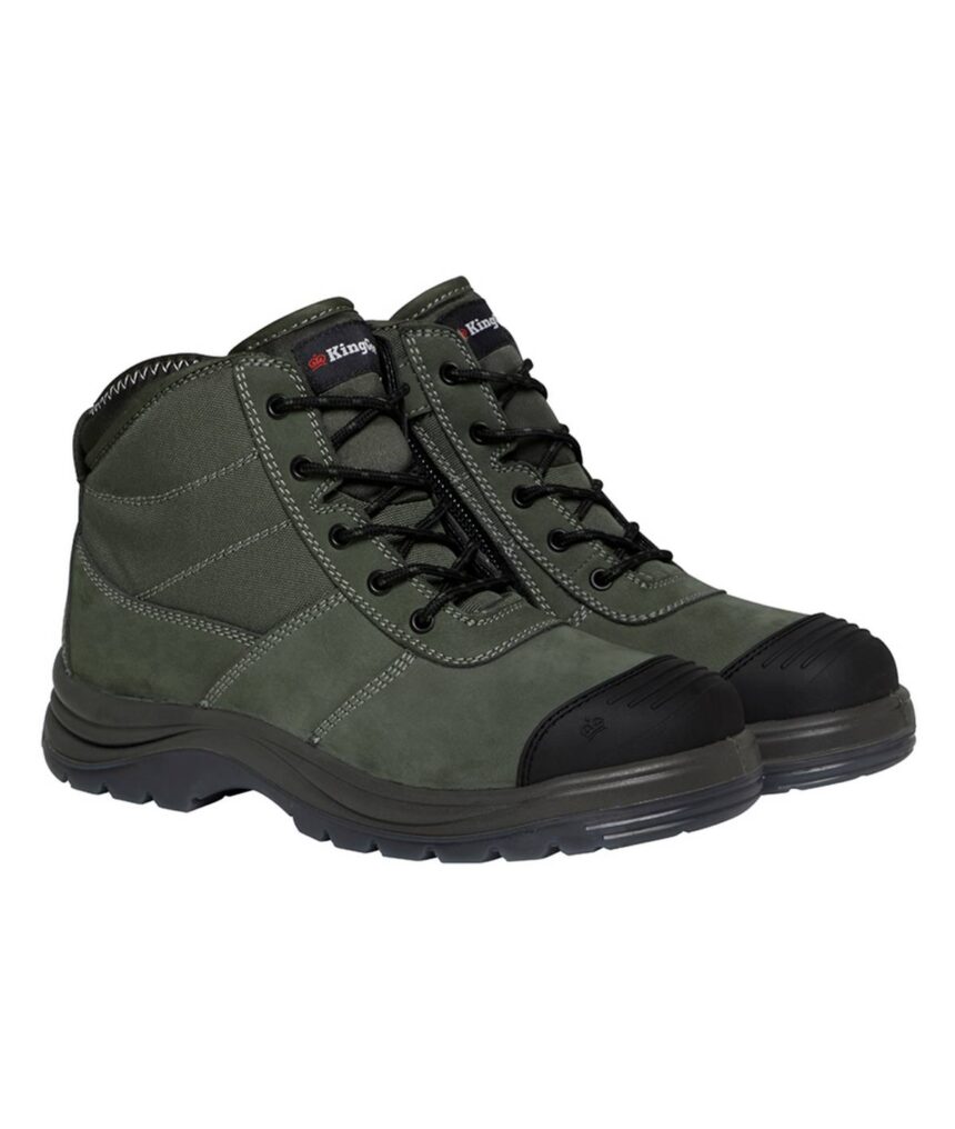 KingGee Mens Tradie 130mm (5 Inch) Side Zip - K27110 - KingGee sold by Ideal Workwear www.kingworkwear.com.au