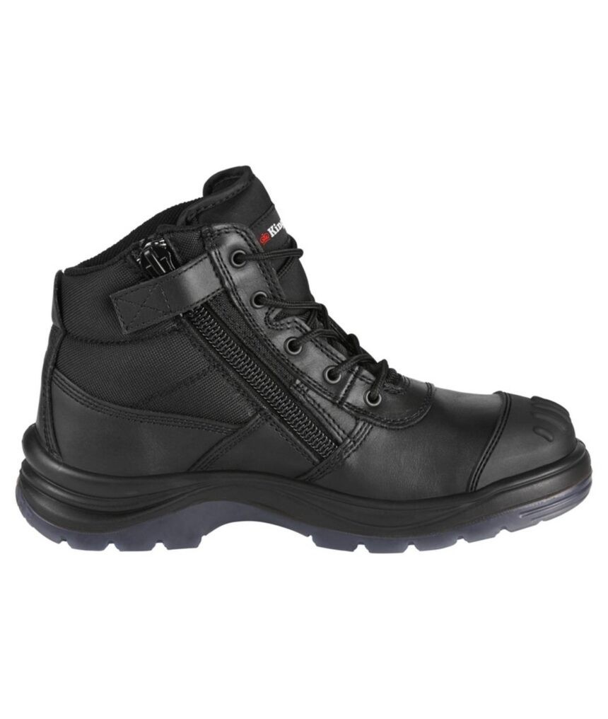 KingGee Mens Tradie Side Zip Boot - K27150 - KingGee sold by Ideal Workwear www.kingworkwear.com.au