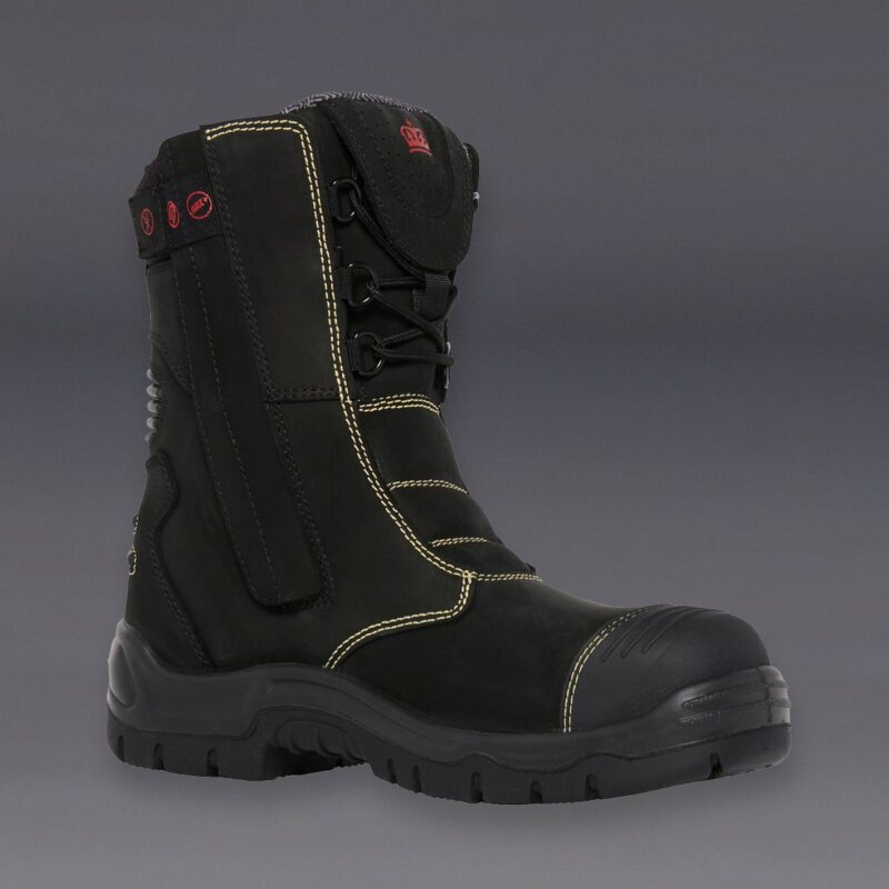 KingGee Bennu 9" (200mm) Side Zip Rigger Boots - K27174 - KingGee sold by Ideal Workwear www.kingworkwear.com.au