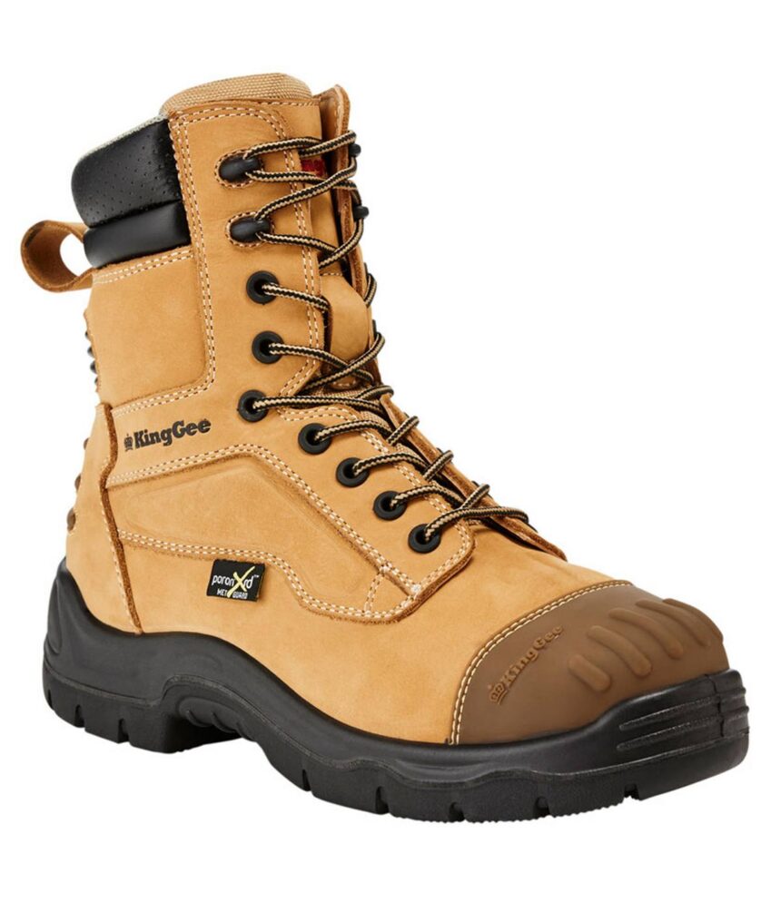 KingGee Mens Phoenix 8Z Side Zip Boot Nubuck - K27800 - KingGee sold by Ideal Workwear www.kingworkwear.com.au