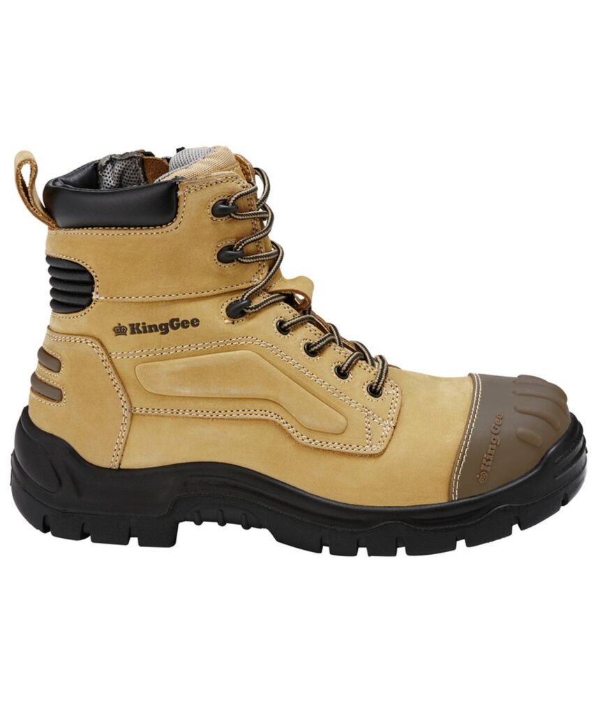 KingGee Mens Phoenix 6Z Side Zip Boot - K27880 - KingGee sold by Ideal Workwear www.kingworkwear.com.au