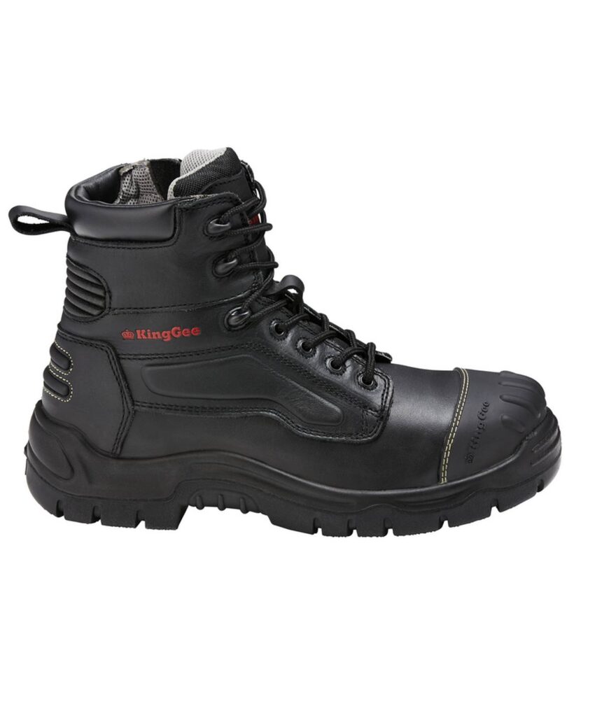 KingGee Mens Phoenix 6Z Side Zip Boot - K27890 - KingGee sold by Ideal Workwear www.kingworkwear.com.au