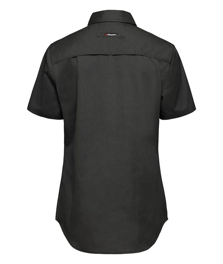 KingGee Womens Workcool 2 Shirt Short Sleeve - K44205 - KingGee sold by Ideal Workwear www.kingworkwear.com.au