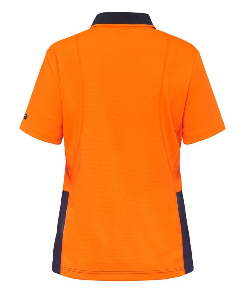 KingGee Workcool Hyperfreeze Womens Spliced Polo Short Sleeve - K44735 - KingGee sold by Ideal Workwear www.kingworkwear.com.au