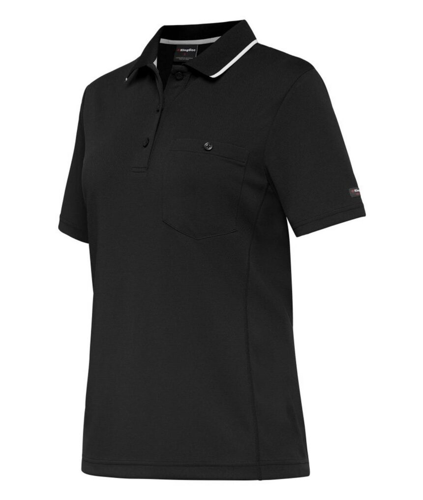 KingGee Workcool Hyperfreeze Womens Polo Short Sleeve - K44740 - KingGee sold by Ideal Workwear www.kingworkwear.com.au