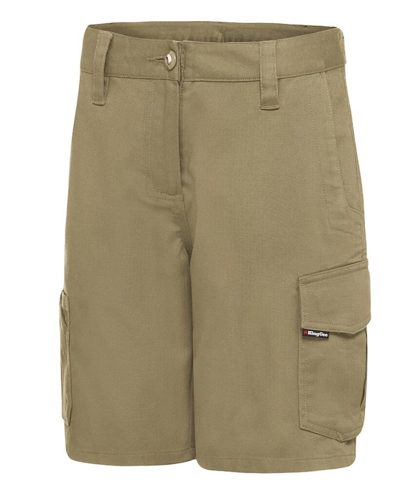 KingGee Womens Workcool Shorts - K47000 - KingGee sold by Ideal Workwear www.kingworkwear.com.au