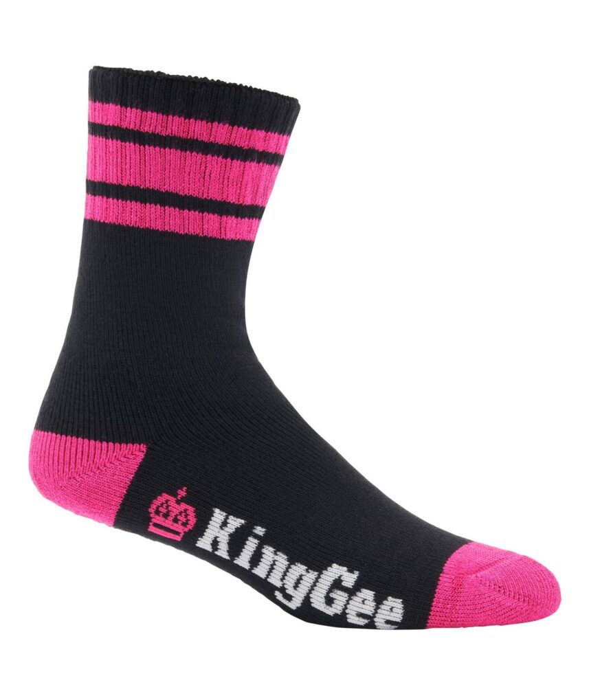 KingGee Womens 3 Pack Bamboo Socks - K49015 - KingGee sold by Ideal Workwear www.kingworkwear.com.au
