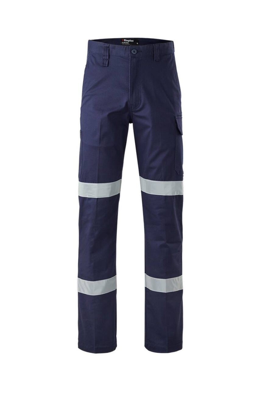 KingGee Mens Stretch Bio Motion Cargo Pant - K53018 - KingGee sold by Ideal Workwear www.kingworkwear.com.au