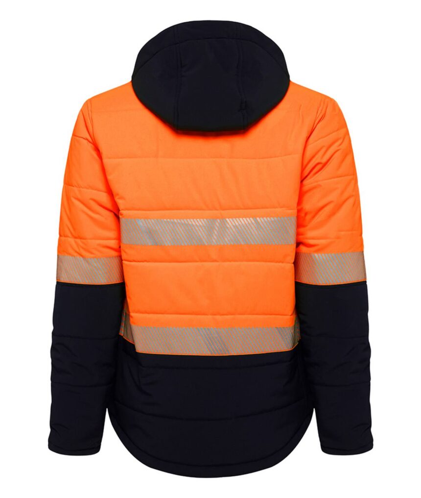 KingGee Reflective Puffer Jacket - K55015 - KingGee sold by Ideal Workwear www.kingworkwear.com.au