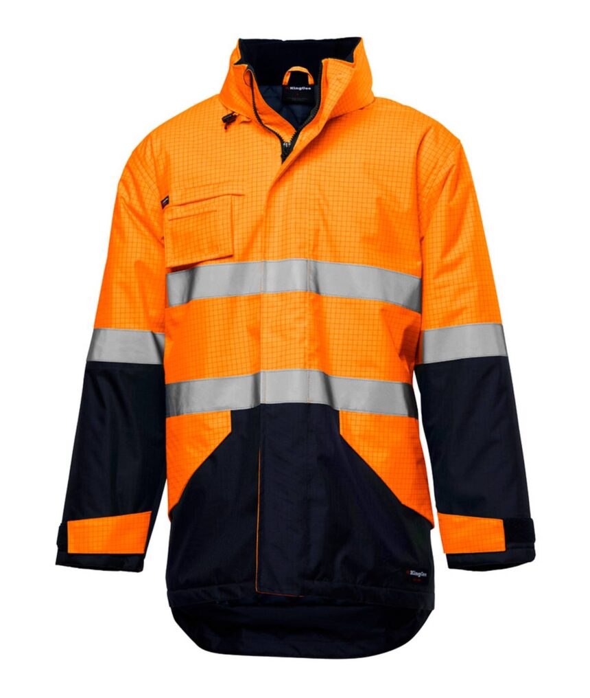 KingGee Mens Anti Static Jacket - K55035 - KingGee sold by Ideal Workwear www.kingworkwear.com.au