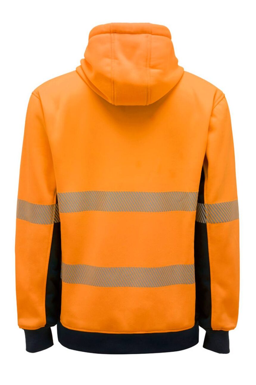 KingGee Mens Hi Vis Refelctive Pull Over Hoodie - K55054 - KingGee sold by Ideal Workwear www.kingworkwear.com.au