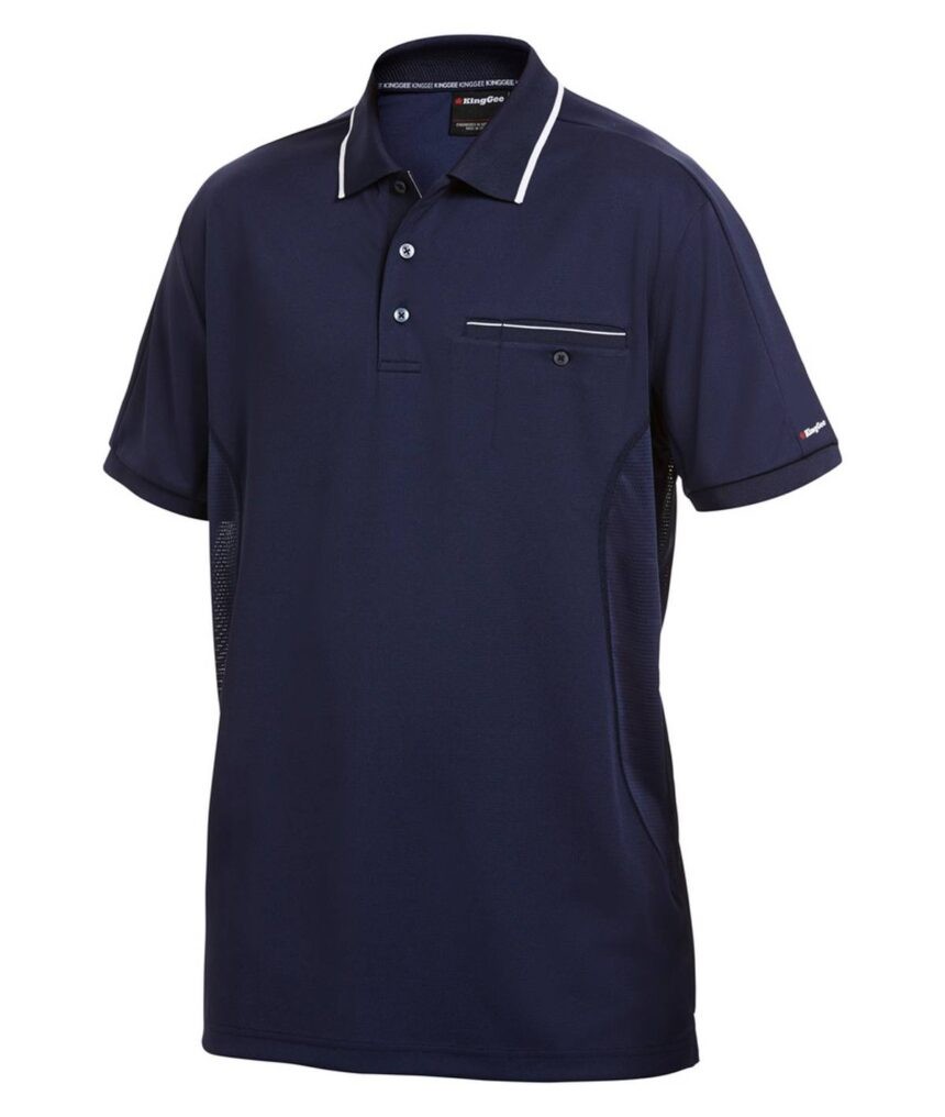 KingGee Workcool Polo Short Sleeve - K69789 - KingGee sold by Ideal Workwear www.kingworkwear.com.au