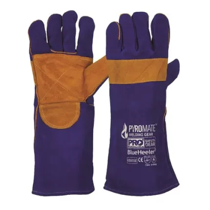 PRO CHOICE KBW16E PYROMATE® BLUE HEELER®  BLUE & GOLD KEVLAR® LARGE sold by Ideal Workwear at www.Idealworkwear.com.au