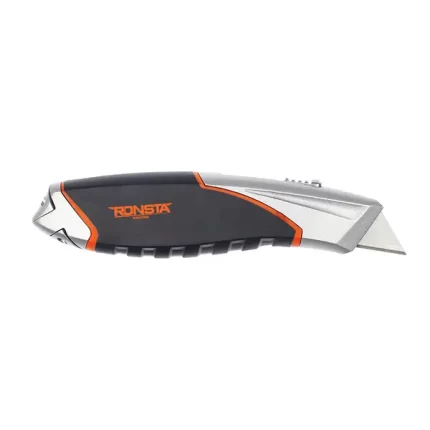 Ronsta Knives KS003 Auto Retractable Safety Knife With Ergonomic Grip sold by Ideal Workwear at www.Idealworkwear.com.au