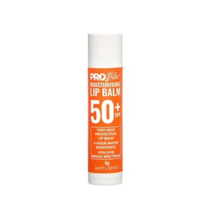 Pro Choice LB4-50 Probloc 50+ Lip Balm 4g sold by Ideal Workwear at www.Idealworkwear.com.au