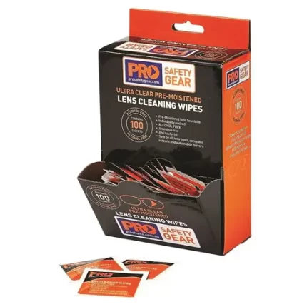 PRO CHOICE LC100AF LENS CLEANING WIPE  ALCOHOL FREE 100 PACK sold by Ideal Workwear at www.Idealworkwear.com.au