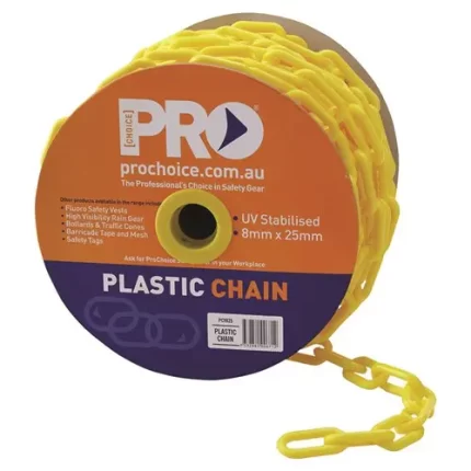 PRO CHOICE PCY825 8MM YELLOW CHAIN sold by Ideal Workwear at www.Idealworkwear.com.au