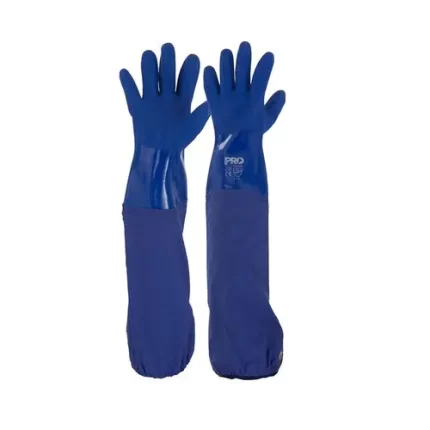 PRO CHOICE PVC60 BLUE PVC GLOVE sold by Ideal Workwear at www.Idealworkwear.com.au