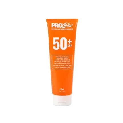 Pro Choice SS125-50 Probloc 50+ Sunscreen 125ml sold by Ideal Workwear at www.Idealworkwear.com.au