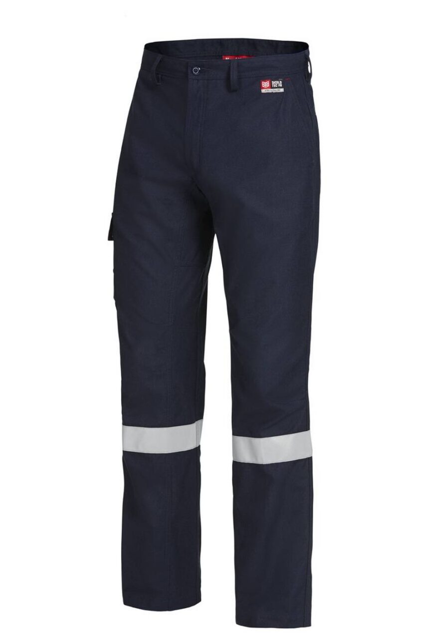 KingGee Shieldtec FR Flat Front Cargo Pant With Tape - Y02525 - KingGee sold by Ideal Workwear www.kingworkwear.com.au