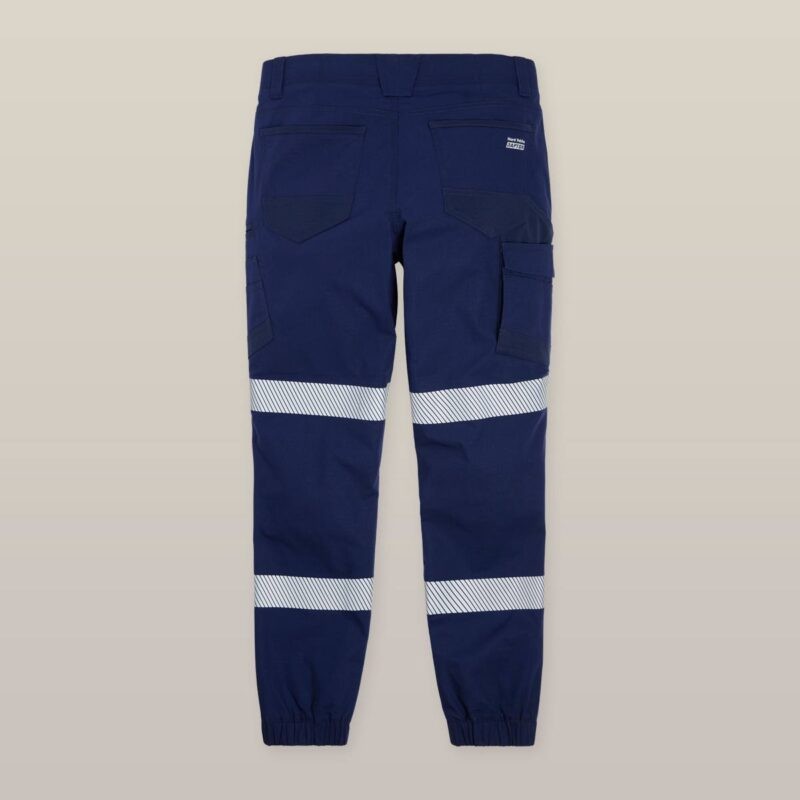 Hard Yakka Mens Raptor Cuff Pant With Tape - Y02586 - Hard Yakka sold by Ideal Workwear www.kingworkwear.com.au