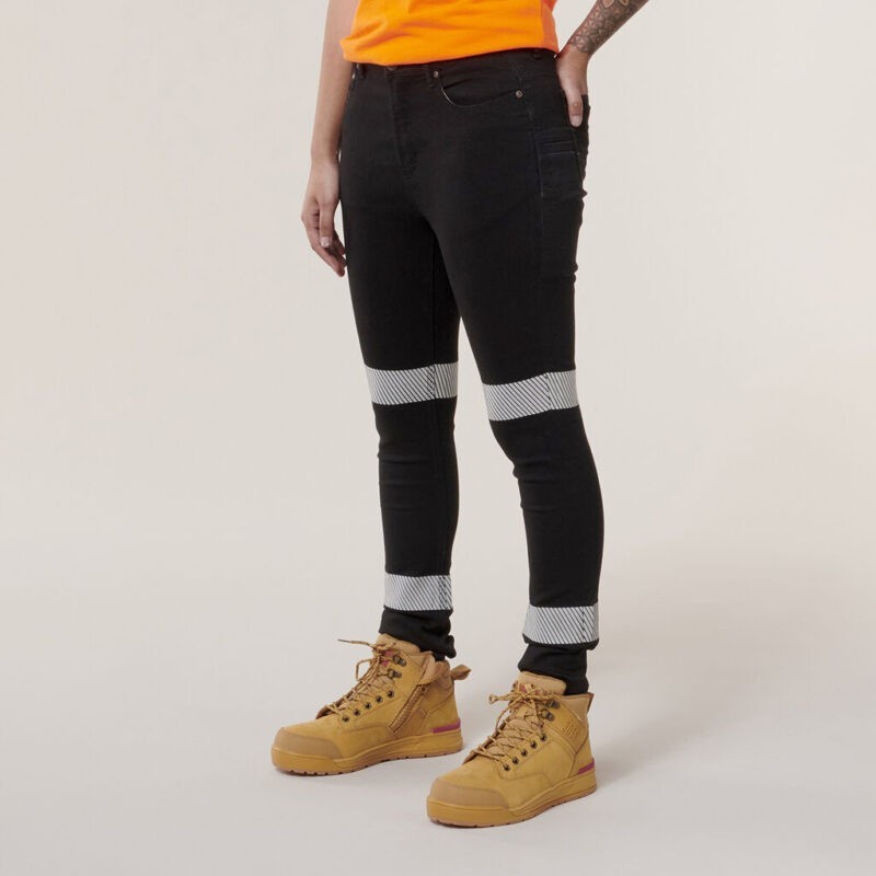 Hard Yakka Womens Taped Jeggings - Y08302 - Hard Yakka sold by Ideal Workwear www.kingworkwear.com.au
