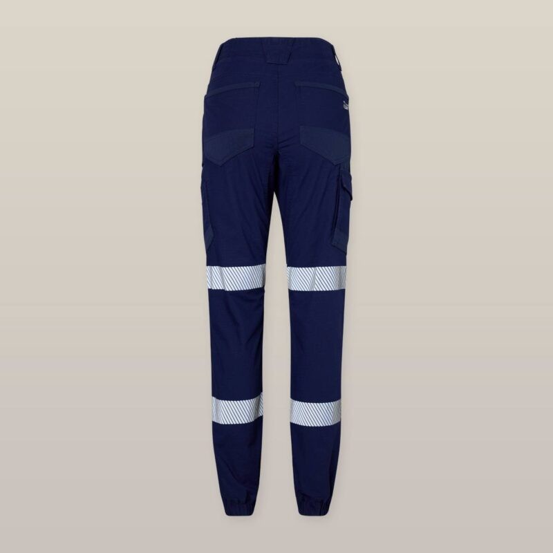 Hard Yakka Women's Raptor Cuff Pant With Tape - Y08411 - Hard Yakka sold by Ideal Workwear www.kingworkwear.com.au
