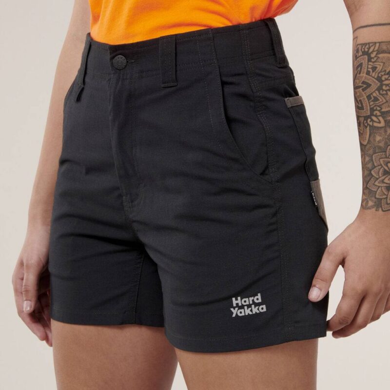 Hard Yakka Womens Raptor Short Short - Y08497 - Hard Yakka sold by Ideal Workwear www.kingworkwear.com.au
