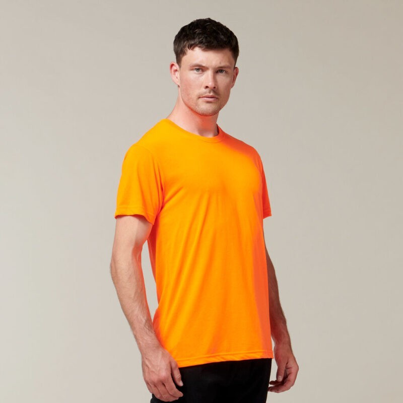 Hard Yakka Short Sleeve Neon Tee - Y19575 - Hard Yakka sold by Ideal Workwear www.kingworkwear.com.au
