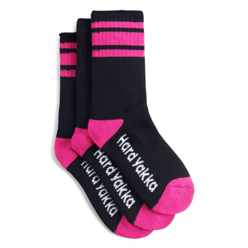 Hard Yakka Womens Bamboo 3 Pack Socks - Y26455 - Hard Yakka sold by Ideal Workwear www.kingworkwear.com.au