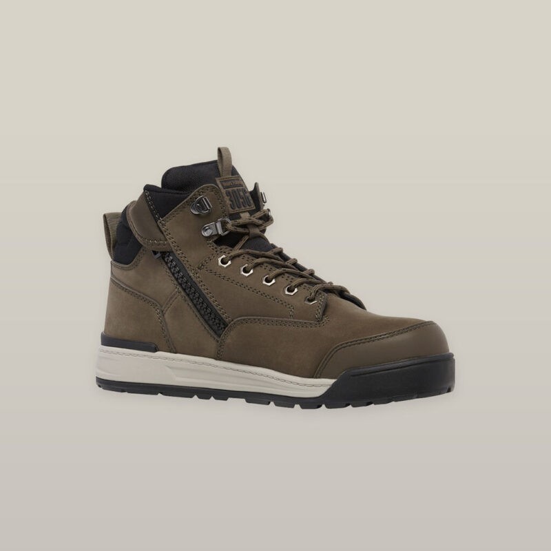 Hard Yakka 3056 Zip Boot Cedar - Y60247 - Hard Yakka sold by Ideal Workwear www.kingworkwear.com.au