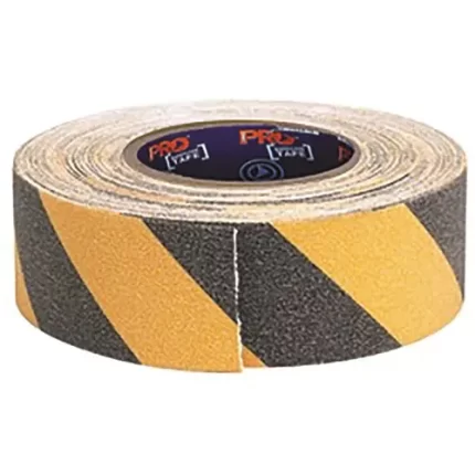 Pro Choice YB1850-NS Non-Slip Hazard Tape Yellow/Black sold by Ideal Workwear at www.Idealworkwear.com.au